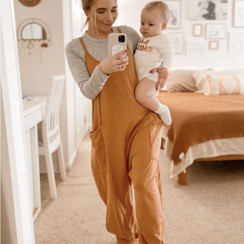 Free People Hot Shot Onesie (toasted coconut) - Picture 4 of 7